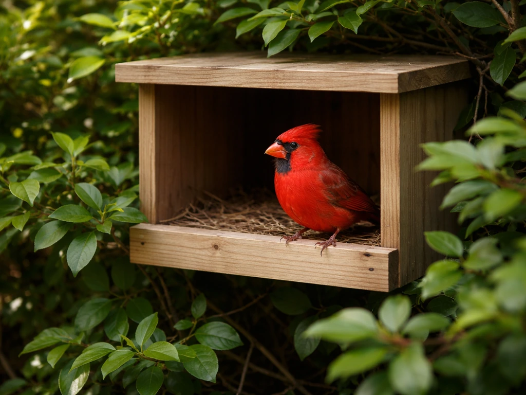 What Bird Houses Do Cardinals Like? Size, Setup, Placement